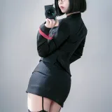 半半子 BANBANKO《OL上司様vol.02》主题写真：42张全套美图，含5个视频