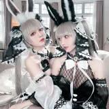 半半子 BANBANKO《可畏兔兔（&面饼仙儿）》主题写真：57张全套美图，含6个视频