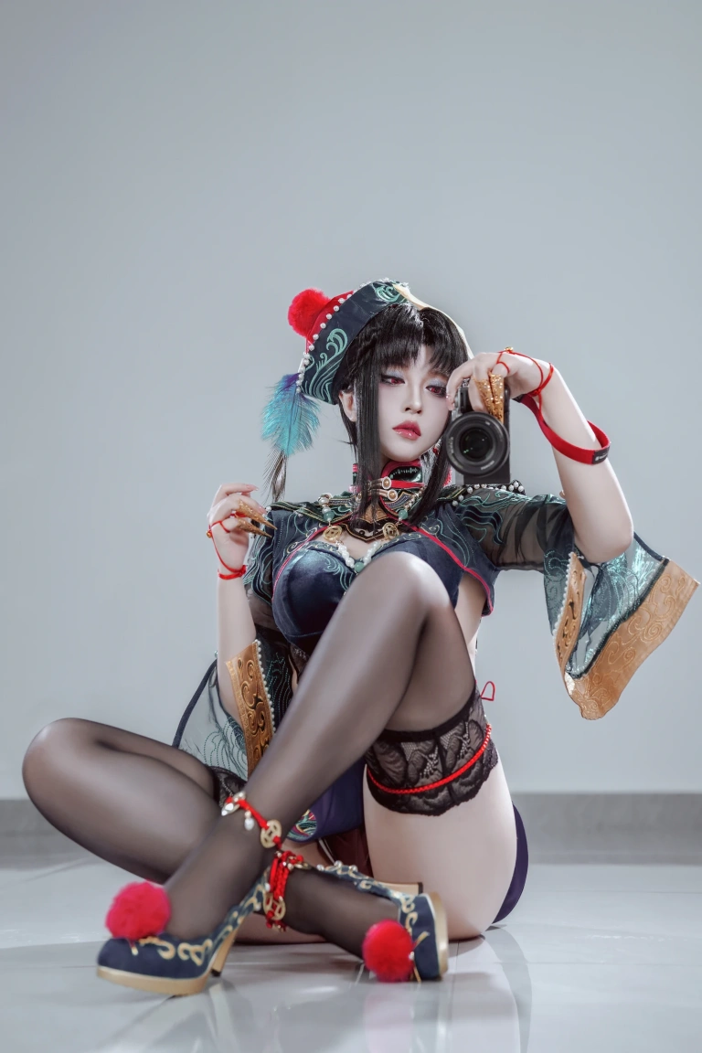 半半子 BANBANKO《玉玲珑》主题写真：24张全套美图，含2个视频