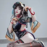半半子 BANBANKO《玉玲珑》主题写真：24张全套美图，含2个视频