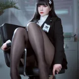 半半子 BANBANKO《蔚蓝档案 调月莉音OL》主题写真：60张全套美图，含8个视频