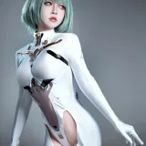 半半子 BANBANKO《碧蓝航线 纳希莫夫》主题写真：38张全套美图，含1个视频