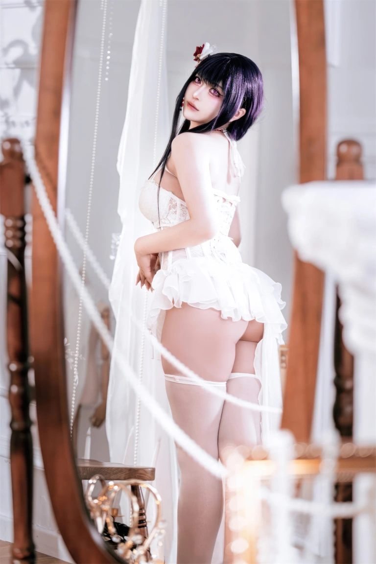 半半子 BANBANKO《NIKKE 米哈拉·羁绊锁链》主题写真：58张全套美图，含6个视频