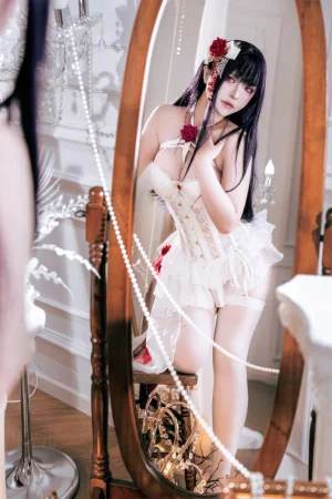 半半子 BANBANKO《NIKKE 米哈拉·羁绊锁链》主题写真：58张全套美图，含6个视频