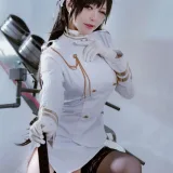 半半子 BANBANKO《碧蓝航线 爱宕原皮》主题写真：45张全套美图