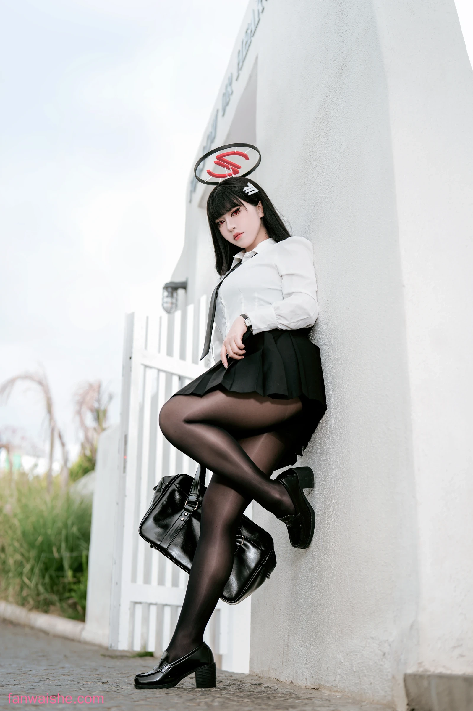 半半子 BANBANKO 半半子 BANBANKO NO.091 - 蔚蓝档案 调月莉音 Vol.03 制服x競泳