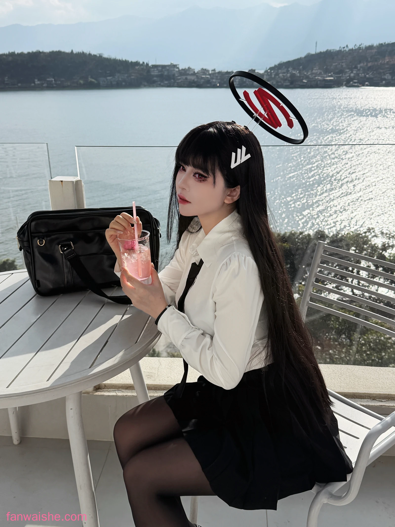 半半子 BANBANKO 半半子 BANBANKO NO.091 - 蔚蓝档案 调月莉音 Vol.03 制服x競泳