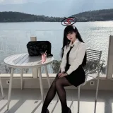 半半子 BANBANKO《蔚蓝档案 调月莉音 Vol.03 制服x競泳》主题写真：64张全套美图，含5个视频