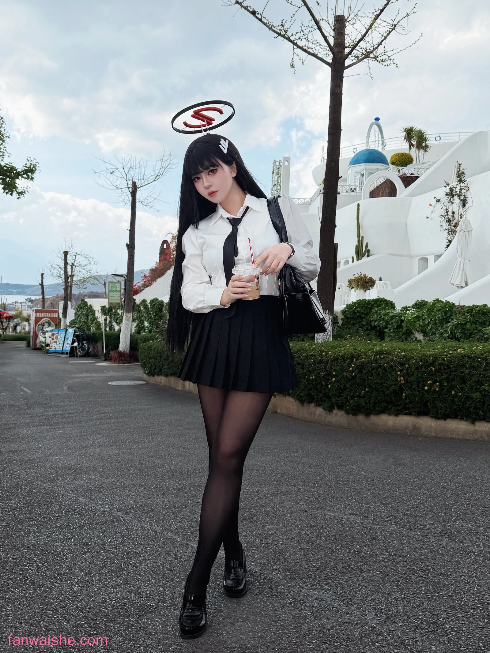 半半子 BANBANKO 半半子 BANBANKO NO.091 - 蔚蓝档案 调月莉音 Vol.03 制服x競泳