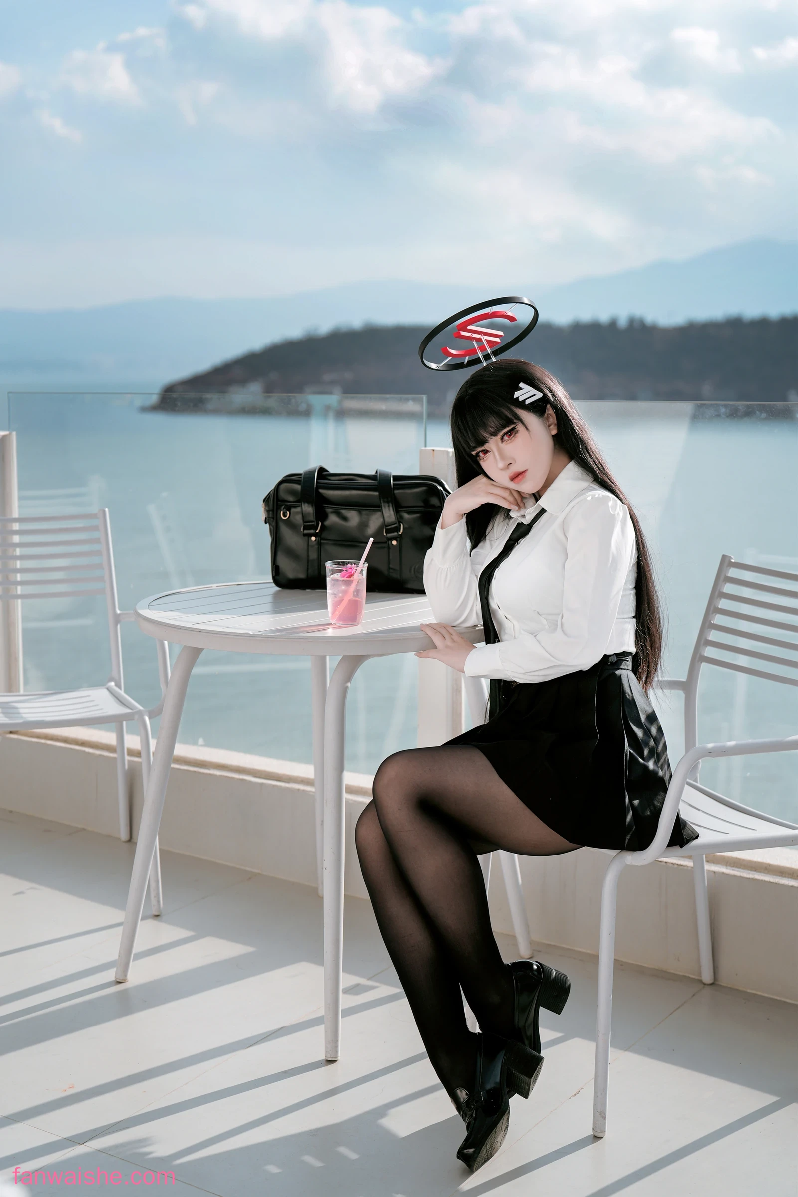 半半子 BANBANKO 半半子 BANBANKO NO.091 - 蔚蓝档案 调月莉音 Vol.03 制服x競泳