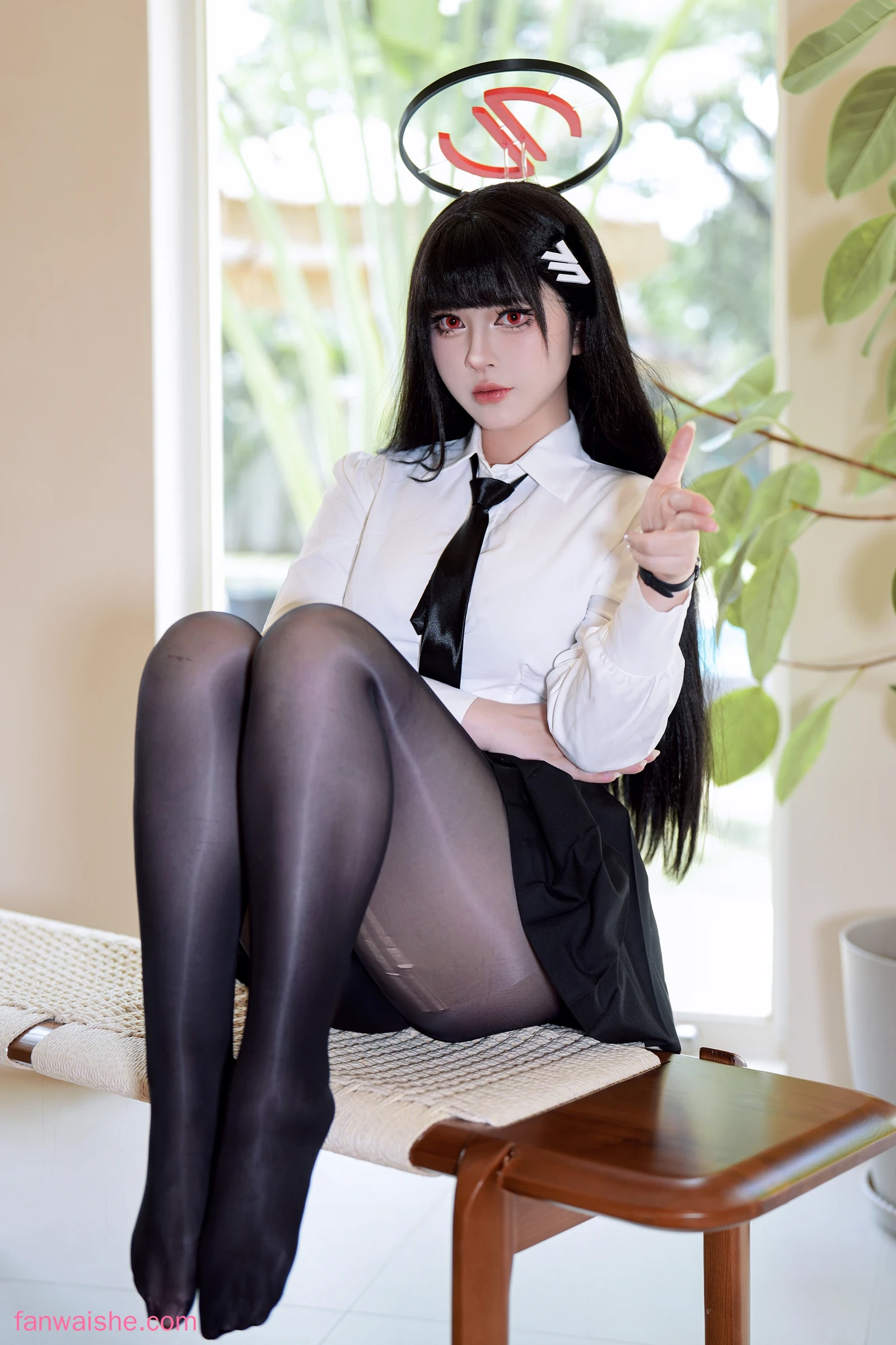 半半子 BANBANKO 半半子 BANBANKO NO.091 - 蔚蓝档案 调月莉音 Vol.03 制服x競泳