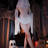 Bangni邦尼《幽灵娘》主题写真：87张全套美图，含8个视频