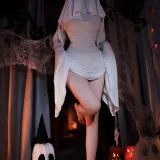 Bangni邦尼《幽灵娘》主题写真：87张全套美图，含8个视频