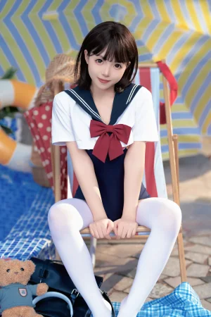 Bangni邦尼《反差JK泳装》主题写真：97张全套美图，含7个视频