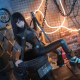 Bangni邦尼《杀戮都市 下平玲花》主题写真：98张全套美图，含6个视频