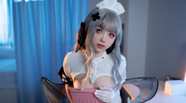 Bangni邦尼《魅魔护士》主题写真：92张全套美图