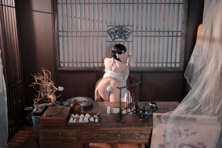 Bangni邦尼《古风兔子精》主题写真：81张全套美图，含6个视频