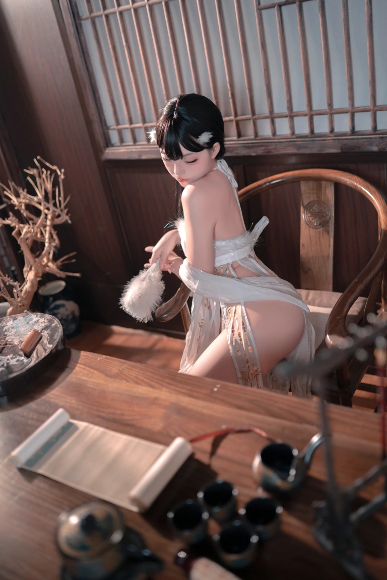 Bangni邦尼《古风兔子精》主题写真：81张全套美图，含6个视频