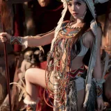 Bangni邦尼《印第安（紫舞龙）》主题写真：99张全套美图