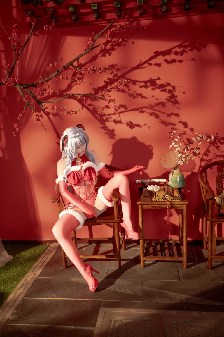 Bangni邦尼《甘雨新春》主题写真：92张全套美图