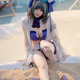 Bangni邦尼《泳装柴郡》主题写真：86张全套美图