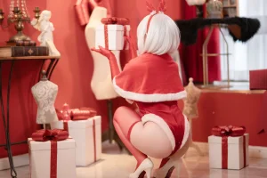 Bangni邦尼《圣诞尼尔》主题写真：105张全套美图