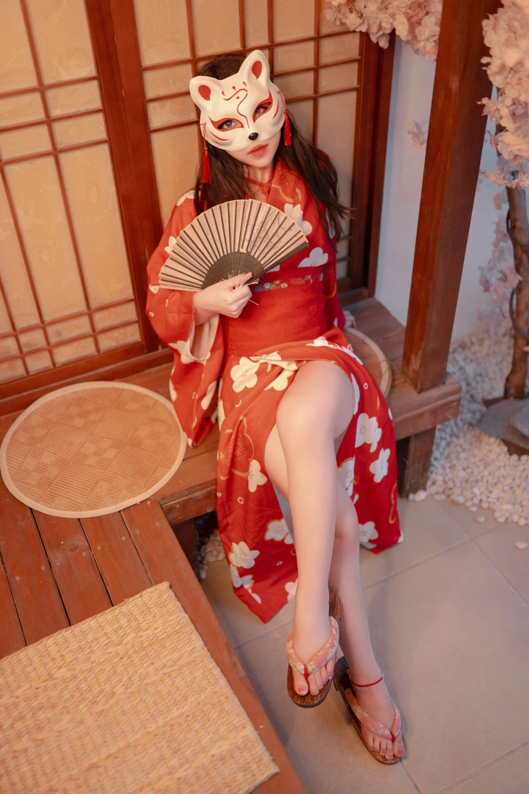 Bangni邦尼《和服束缚》主题写真：94张全套美图