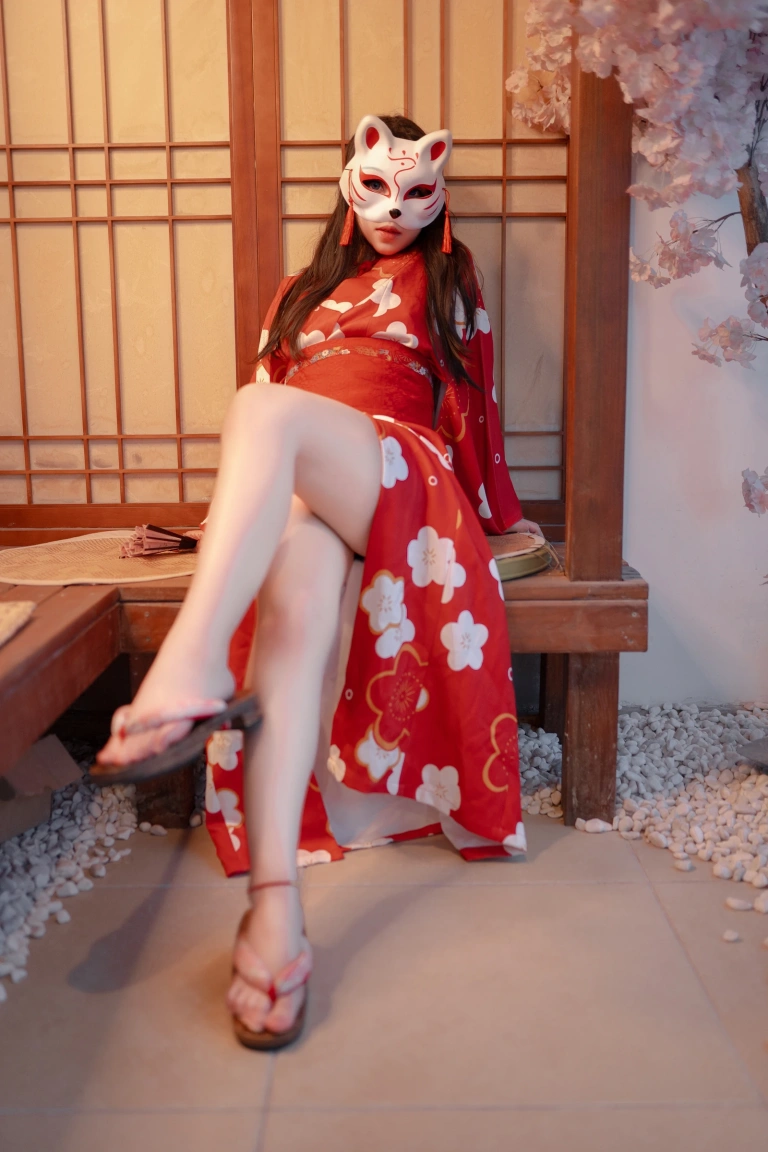 Bangni邦尼《和服束缚》主题写真：94张全套美图
