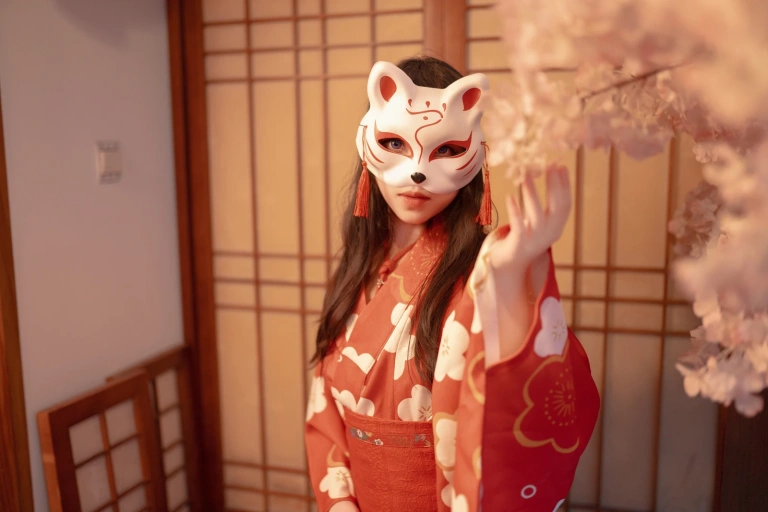 Bangni邦尼《和服束缚》主题写真：94张全套美图