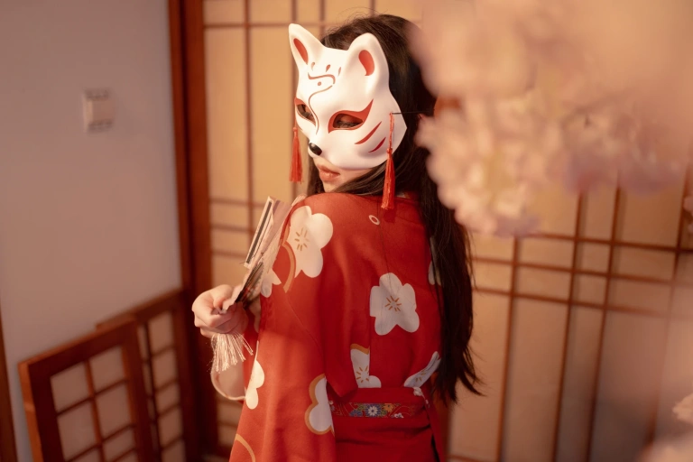 Bangni邦尼《和服束缚》主题写真：94张全套美图
