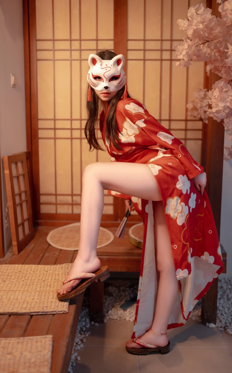 Bangni邦尼《和服束缚》主题写真：94张全套美图