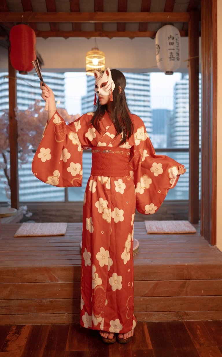 Bangni邦尼《和服束缚》主题写真：94张全套美图
