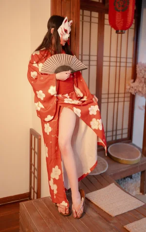 Bangni邦尼《和服束缚》主题写真：94张全套美图
