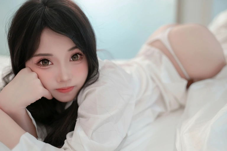 Bangni邦尼《男友衬衫》主题写真：99张全套美图