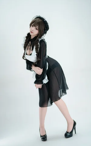 Bangni邦尼《枪械女仆》主题写真：68张全套美图，含6个视频