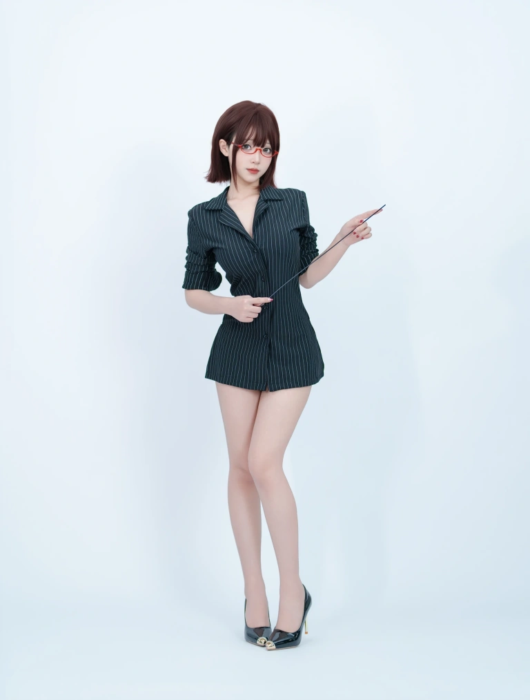 Bangni邦尼《女秘书》主题写真：68张全套美图，含6个视频