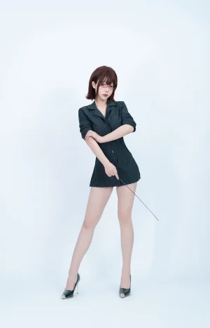 Bangni邦尼《女秘书》主题写真：68张全套美图，含6个视频