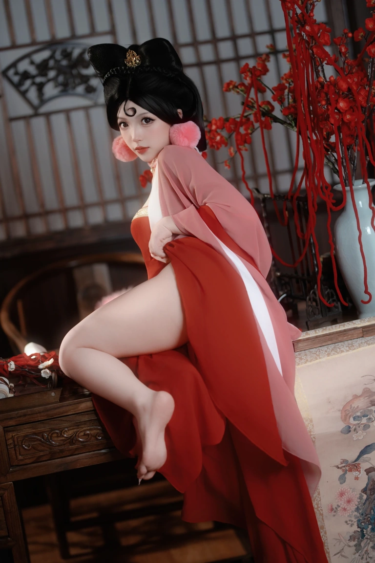 Bangni邦尼《妲己》主题写真：79张全套美图，含5个视频