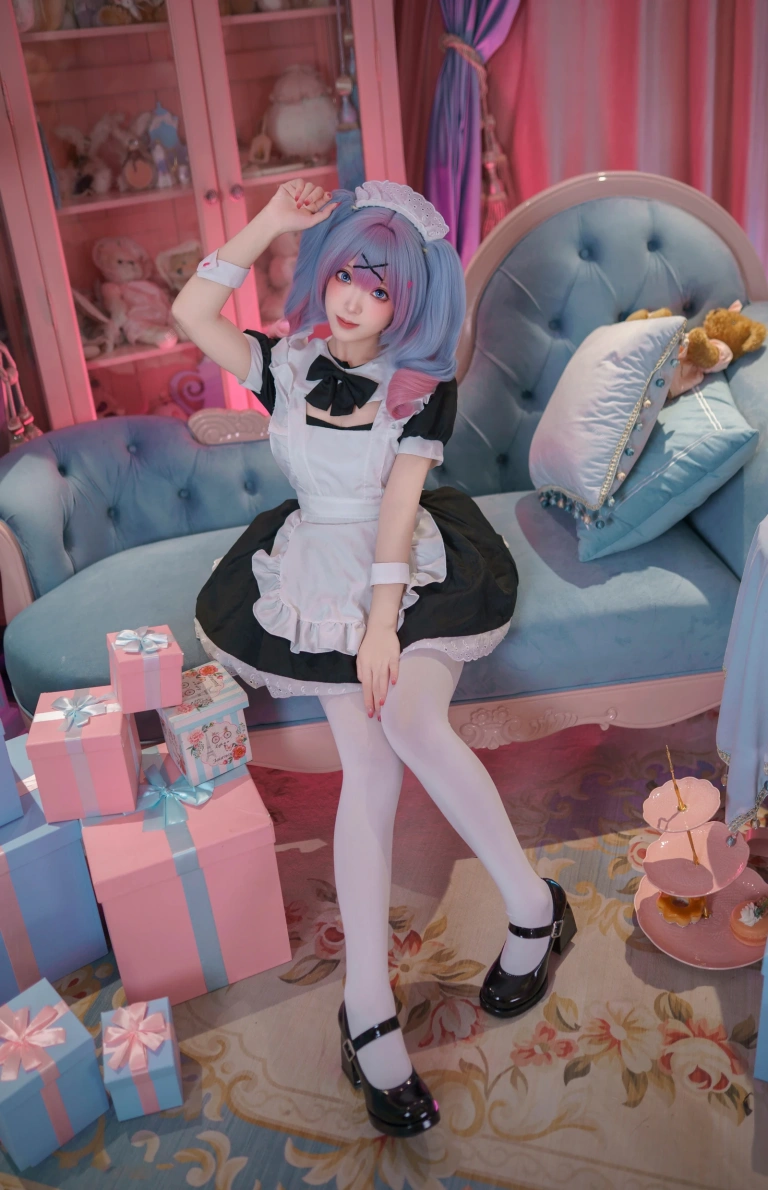 Bangni邦尼《初音未来·兔子洞女仆》主题写真：82张全套美图