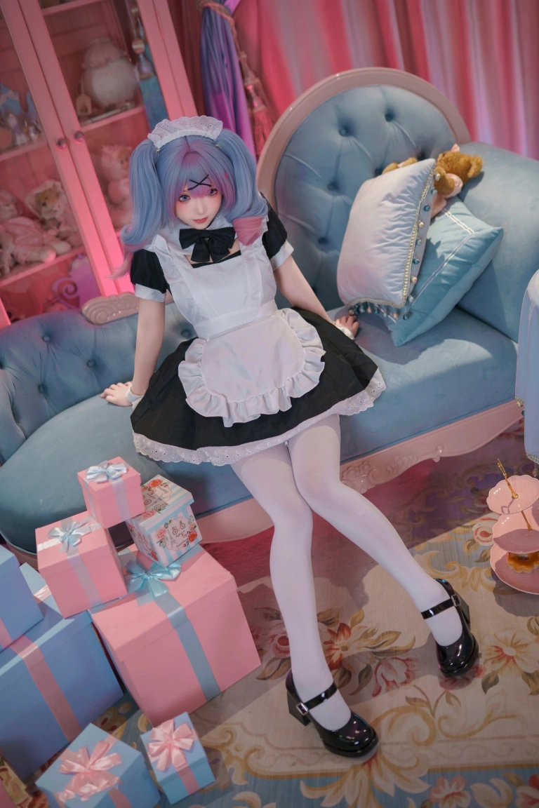 Bangni邦尼《初音未来·兔子洞女仆》主题写真：82张全套美图