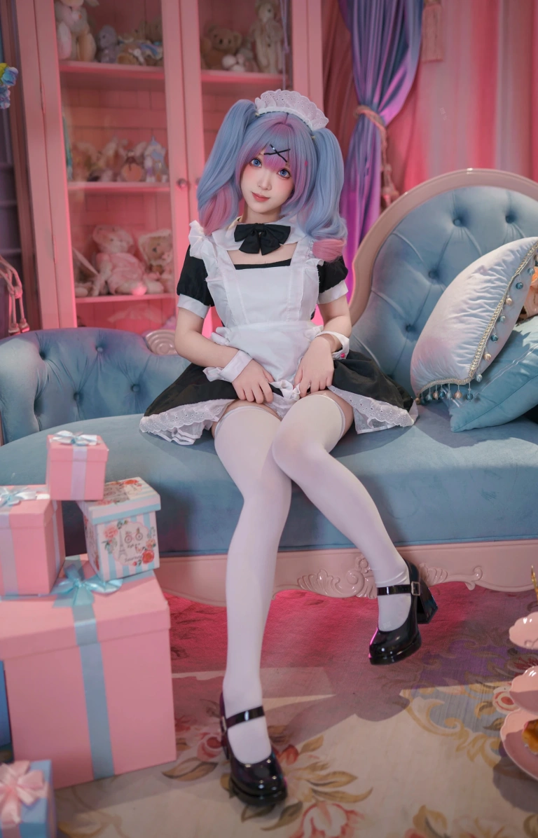 Bangni邦尼《初音未来·兔子洞女仆》主题写真：82张全套美图