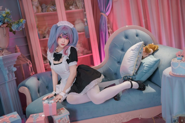 Bangni邦尼《初音未来·兔子洞女仆》主题写真：82张全套美图