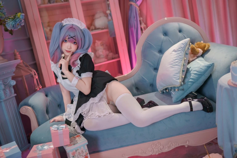 Bangni邦尼《初音未来·兔子洞女仆》主题写真：82张全套美图