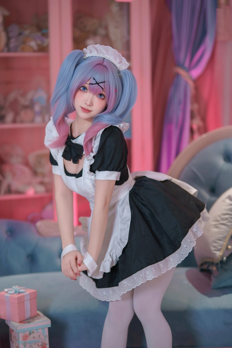 Bangni邦尼《初音未来·兔子洞女仆》主题写真：82张全套美图