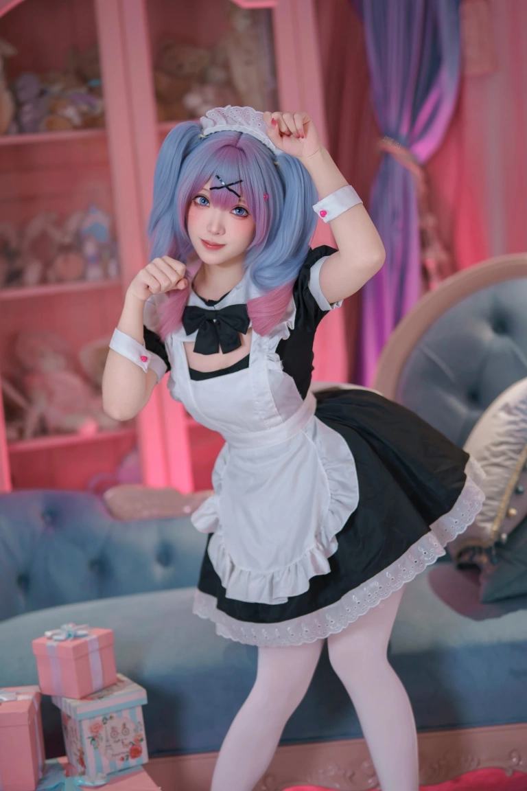 Bangni邦尼《初音未来·兔子洞女仆》主题写真：82张全套美图