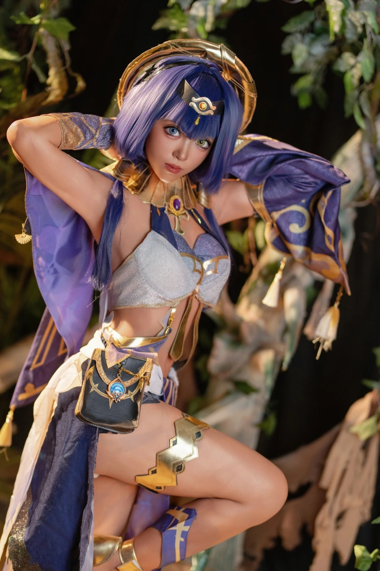 Bangni邦尼《原神·坎蒂丝》主题写真：70张全套美图