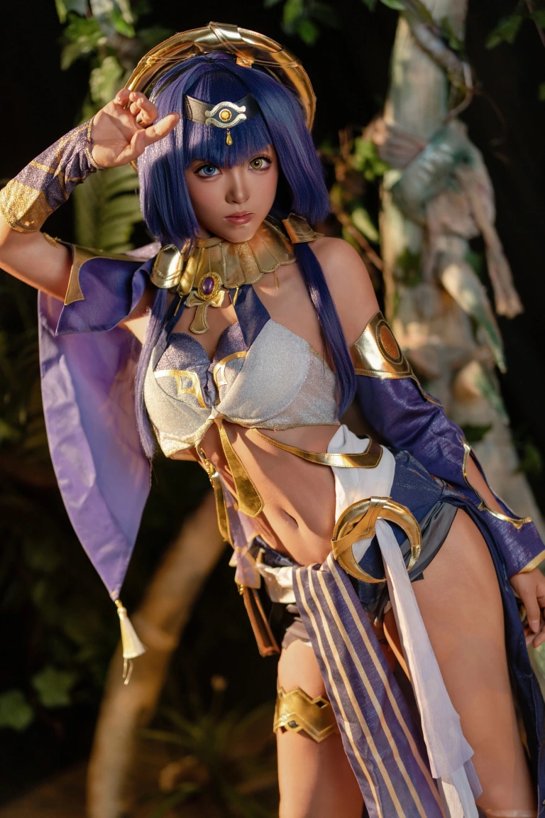 Bangni邦尼《原神·坎蒂丝》主题写真：70张全套美图