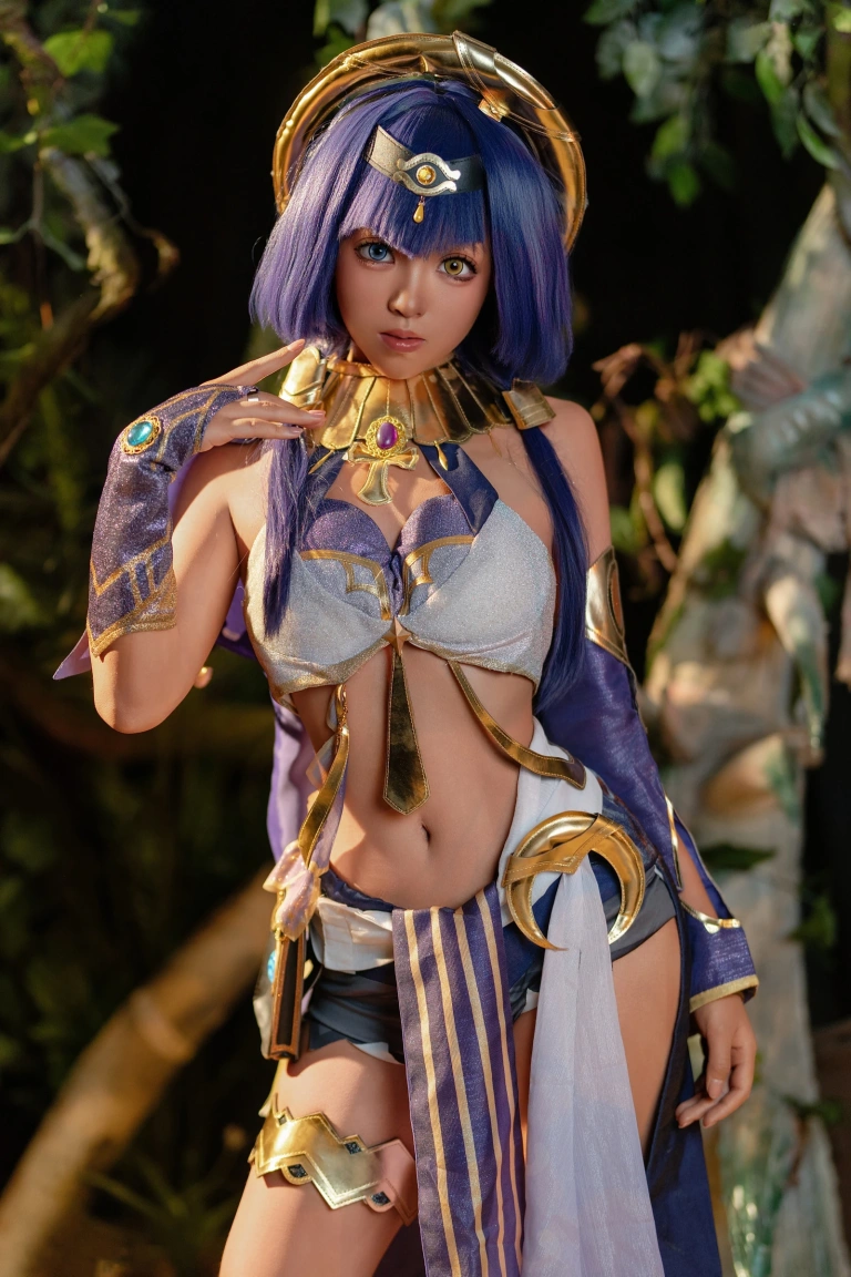 Bangni邦尼《原神·坎蒂丝》主题写真：70张全套美图