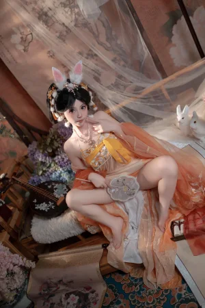 Bangni邦尼《中秋节玉兔》主题写真：88张全套美图，含7个视频