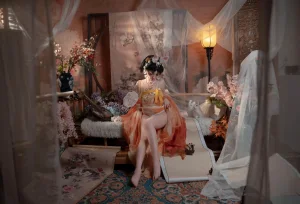 Bangni邦尼《中秋节玉兔》主题写真：88张全套美图，含7个视频
